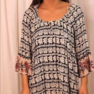 Floral Navy Dress